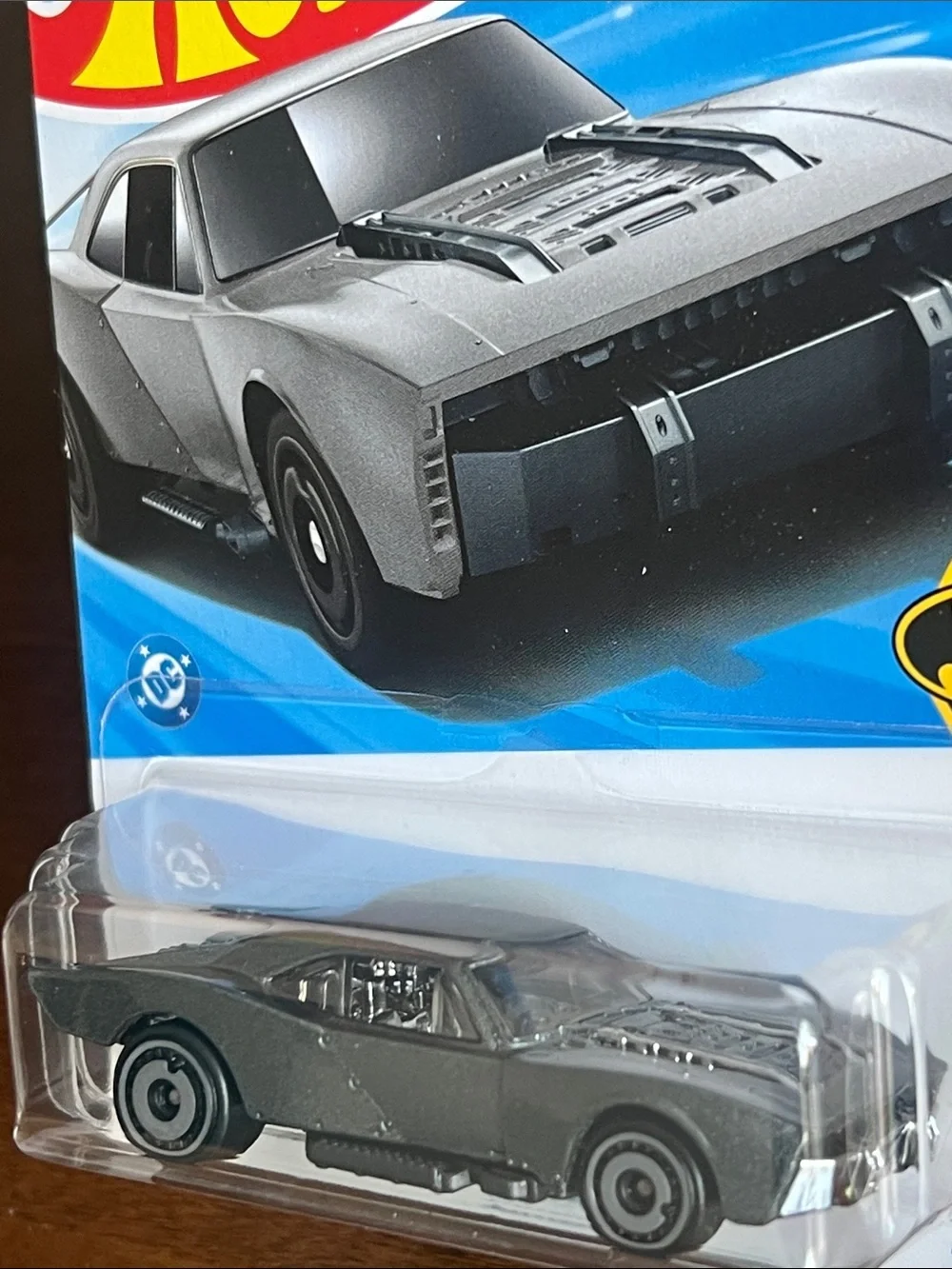 Batmobile  Batman Hot Wheels in Metallic Gray